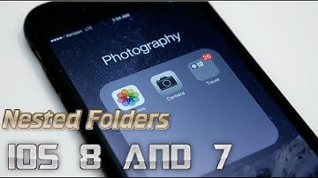 How to make a folder in a folder/Nested Folders in iOS 8/7! Non-Jailbroken