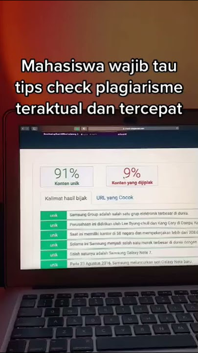 cara cek plagiarisme, mahasiswa wajib tau👍