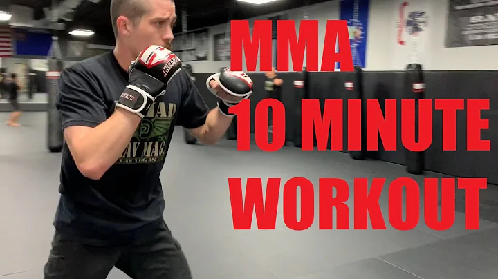 Seriously HARD 10 Minute MMA Conditioning Heavy Bag Workout! Nomad Mixed Combat
