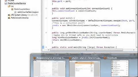 Demo Redis NOSQL Server with Java application for very fast insert write and read  Pt 2