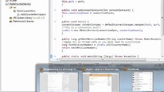 Demo Redis NOSQL Server with Java application for very fast insert write and read  Pt 2