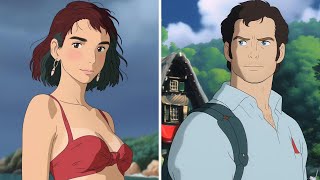 Celebrities In Studio Ghibli Art Style - Part 2