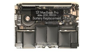 Quilt For tidlig Lab 13" MacBook Pro (late 2013 A1502) Battery (A1493) Replacement - YouTube