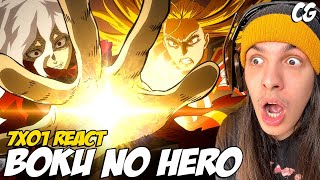 STAR VS SHIGARAKI!!! A MELHOR LUTA DO ANIME COMEÇOU! - React Boku No Hero 7 ep 1
