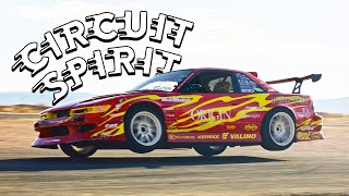 Jump drifts at Circuit Spirit