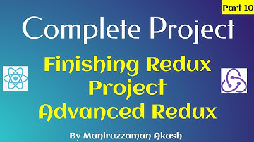 #10 Redux Complete Project Bangla Video Tutorial -  Complete Task management application CRUD