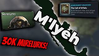 Swarming the Wasteland with Mirelurks to get the Impossible Achievement! | HOI4 Fallout OWB