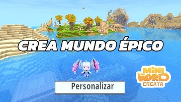 Como crear mundos personalizados mini world