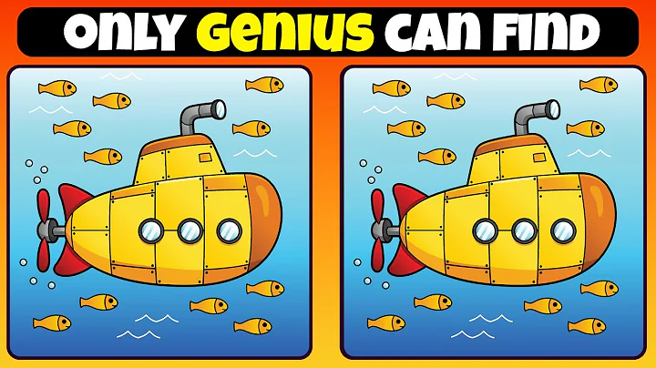 ONLY GENIUS CAN FIND | Find 3 Differences👀