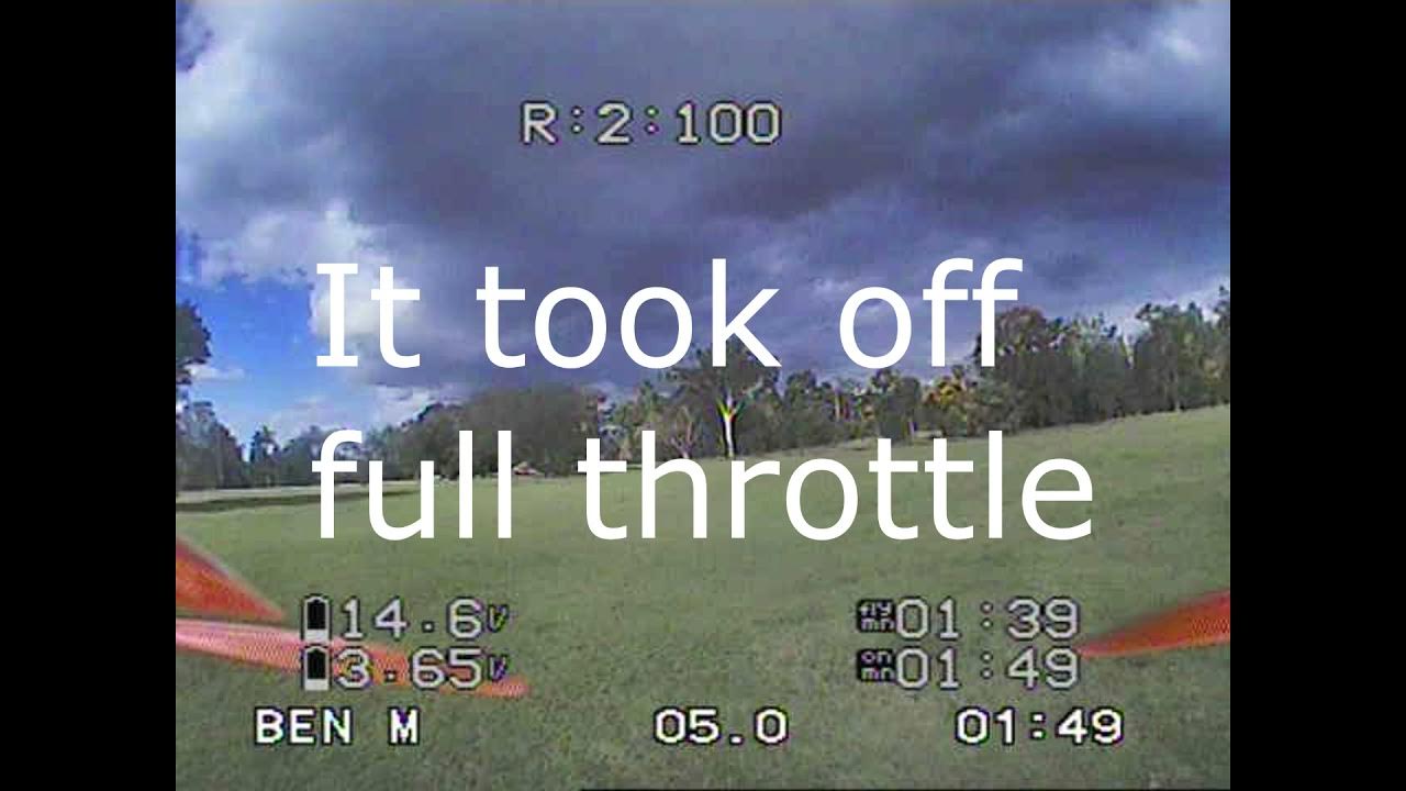 Fpv 5" quad Having Odd Twitch while flying issue and Fly away. YouTube