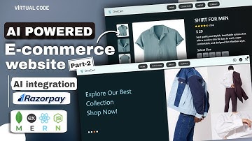 🚀 Build AI Powered E-Commerce Website with MERN STACK 🔥 | Part-2