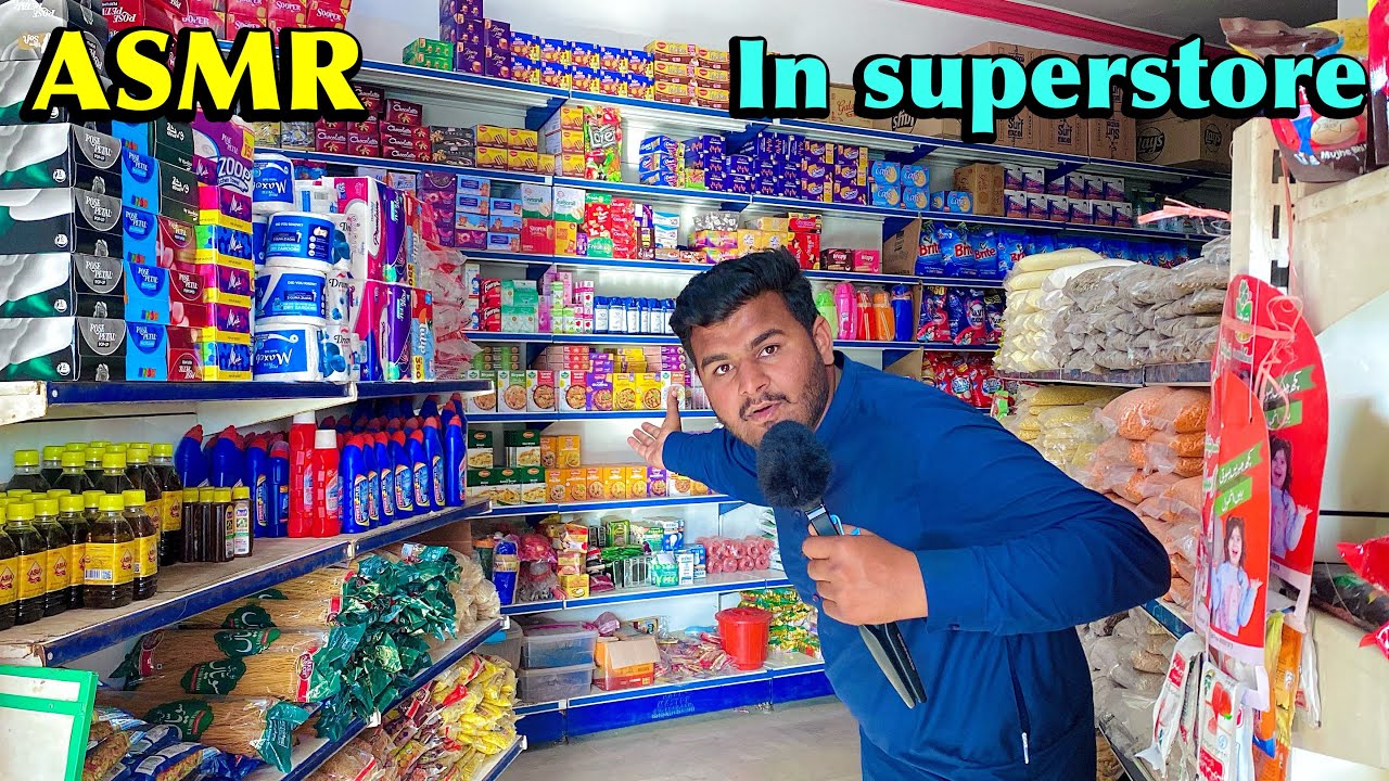 Asmr in superstore || 30 minutes tapping in superstore 🏤 - YouTube