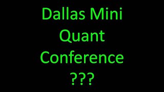 Idea - Dallas Quant Mini Conference by Dimitri Bianco 563 views 1 month ago 4 minutes, 53 seconds