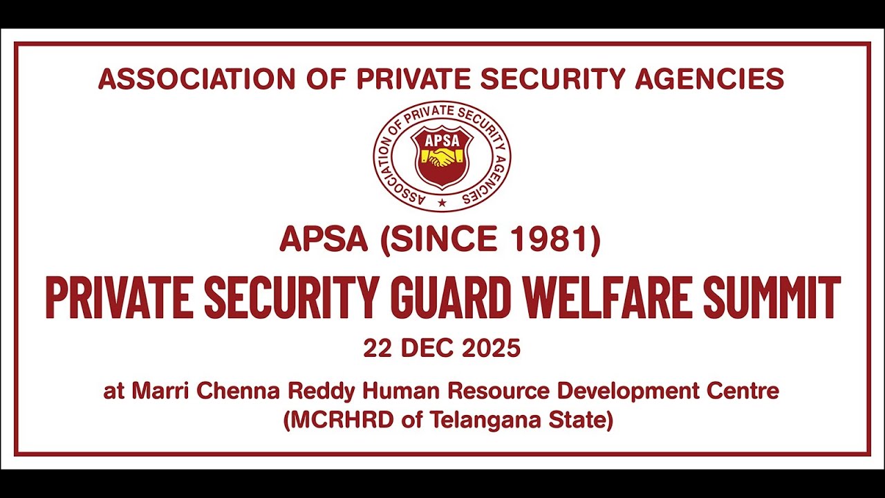 Private Security Guard Welfare Summit