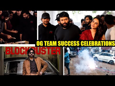 Og Team Success Celebrations At OG Box Office Destructor Press Meet | Pawan Kalyan | Sujeeth | TFPC - TFPC