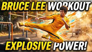 Bruce Lee Intense Park Workout Unleash Your Power