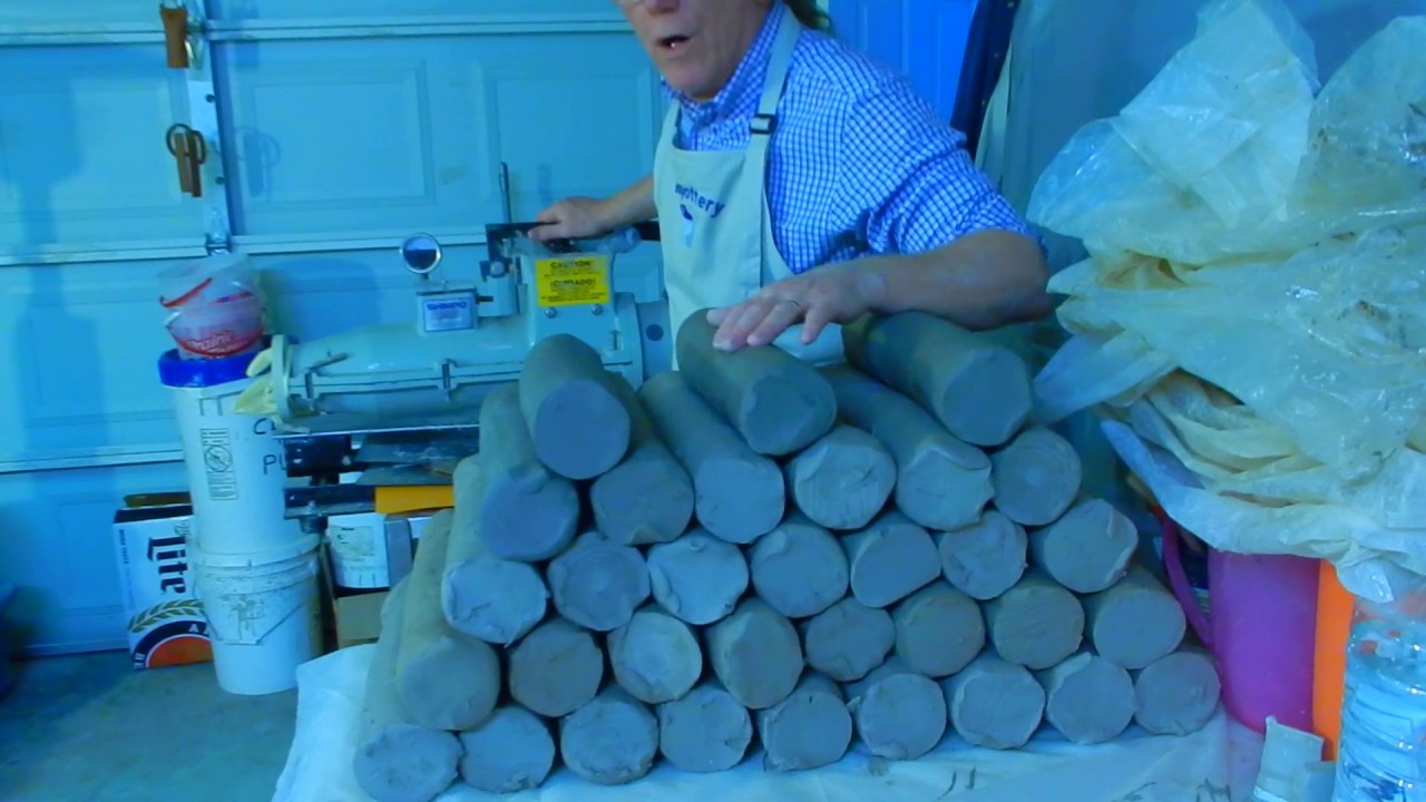 DeAiring & Pugging Clay with The Shimpo Pugmill. YouTube