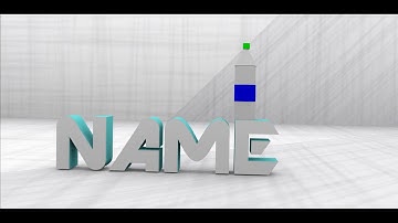 Free bottle flip intro template!