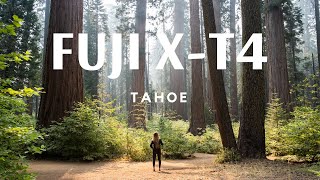 Fuji XT4 | Cinematic | Flog | Long GOP | 4K | Lake Tahoe California