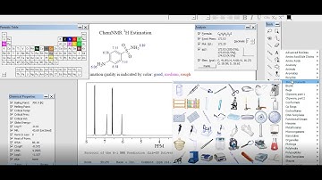 ChemDraw tutorial 4 - Prediction of NMR