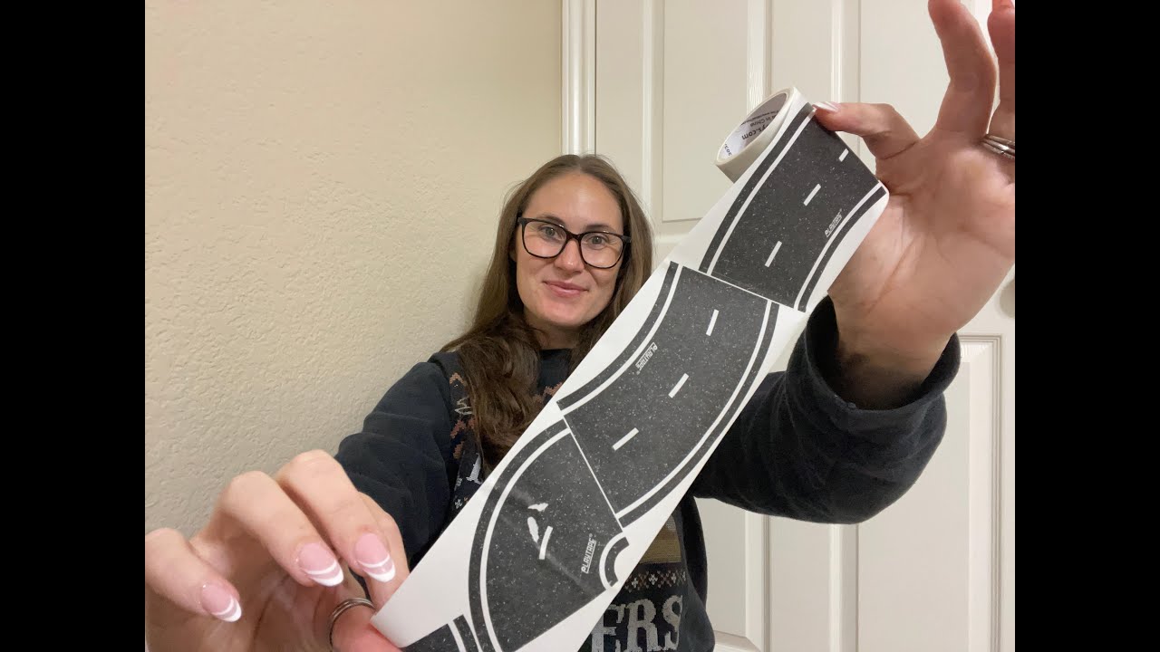 What I noticed about these curved road stickers - YouTube