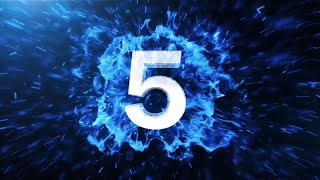 Shocking style shock wave 5 seconds countdown video 