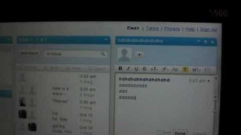 Episode 38: Nokia N900 running Google Wave