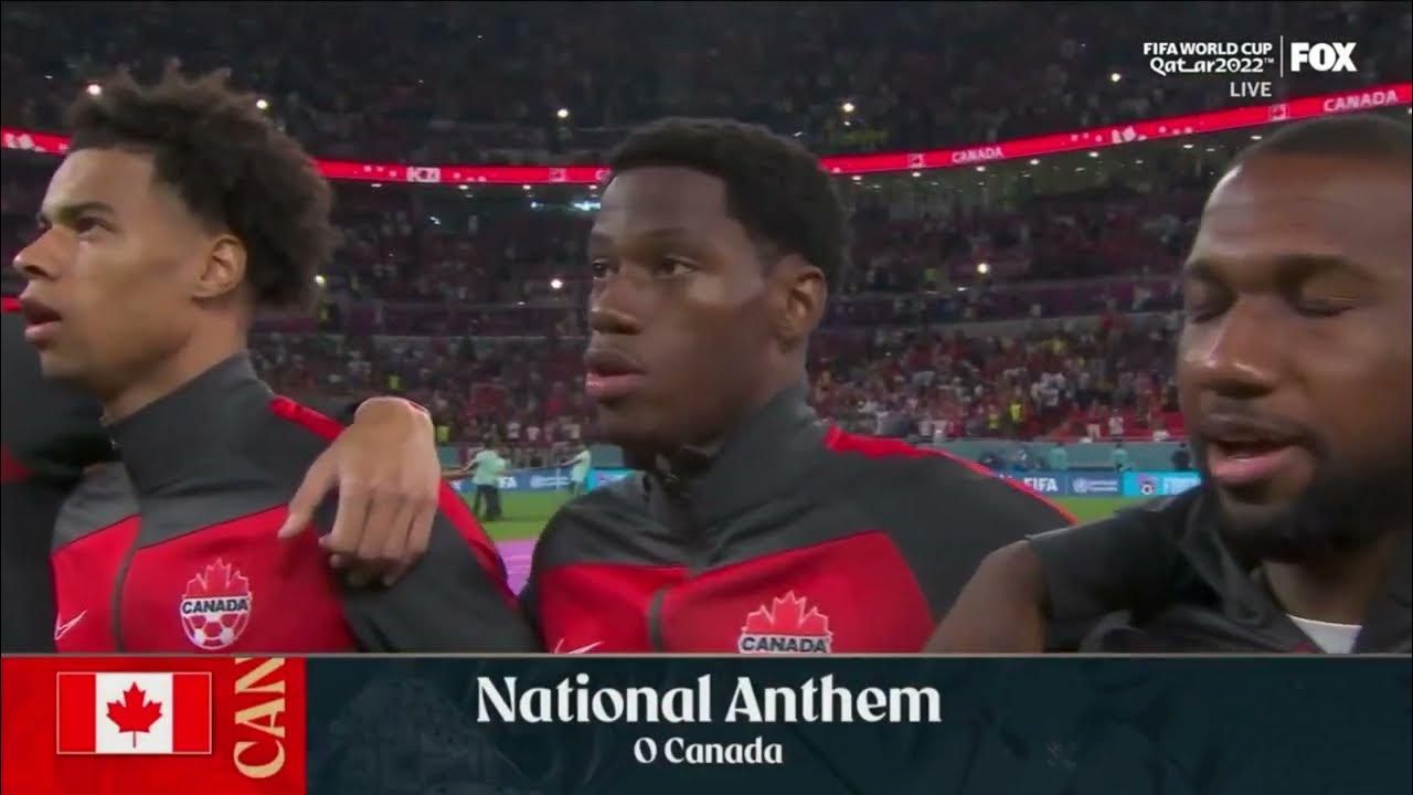 What U Gonna Do Si Mes Gars Prennent Ta Canada Canadian National Anthem at World Cup 2022 - YouTube