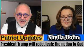Sheila Holm &amp; Michael Chambers Updates ✝️ President Trump will rededicate the nation to God