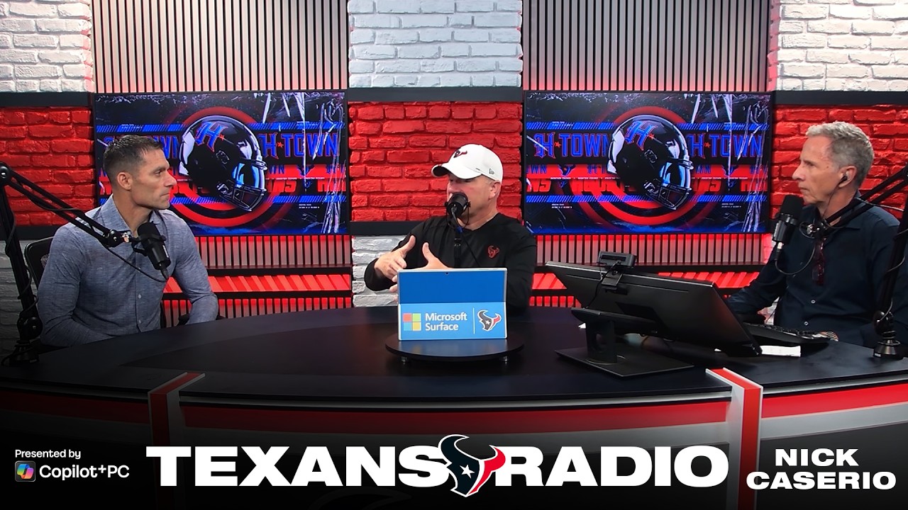Nick Caserio Previews Texans vs Cowboys Week 4 | Texans Radio
