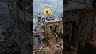 I Restored an Abandoned Ocean Bunker Into the Ultimate Survival Fortress #shorts