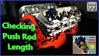 Determine Pushrod Length & Make your own Adj Push Rods..#12 Chevy 454 Big Block Performance Build...