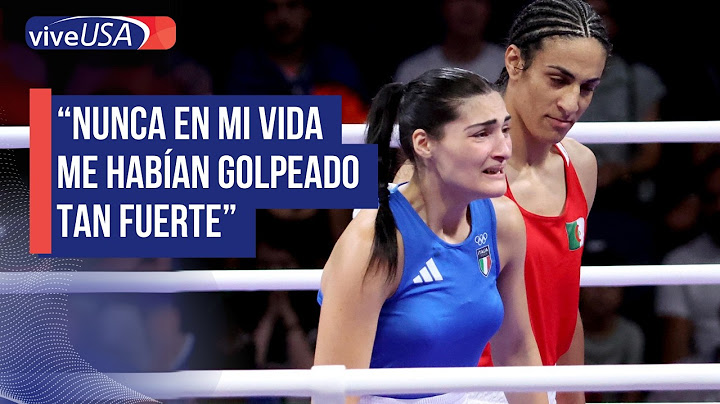 Boxeadora italiana se retira de pelea con Imane Khelif en 46 segundos #paris2024