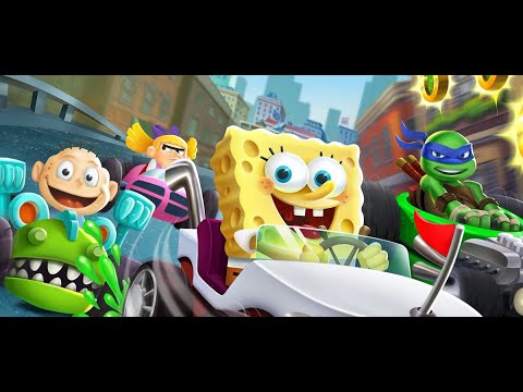 Nickelodeon Kart Racers 2: Grand Prix. Очень весёлое детское прохождение