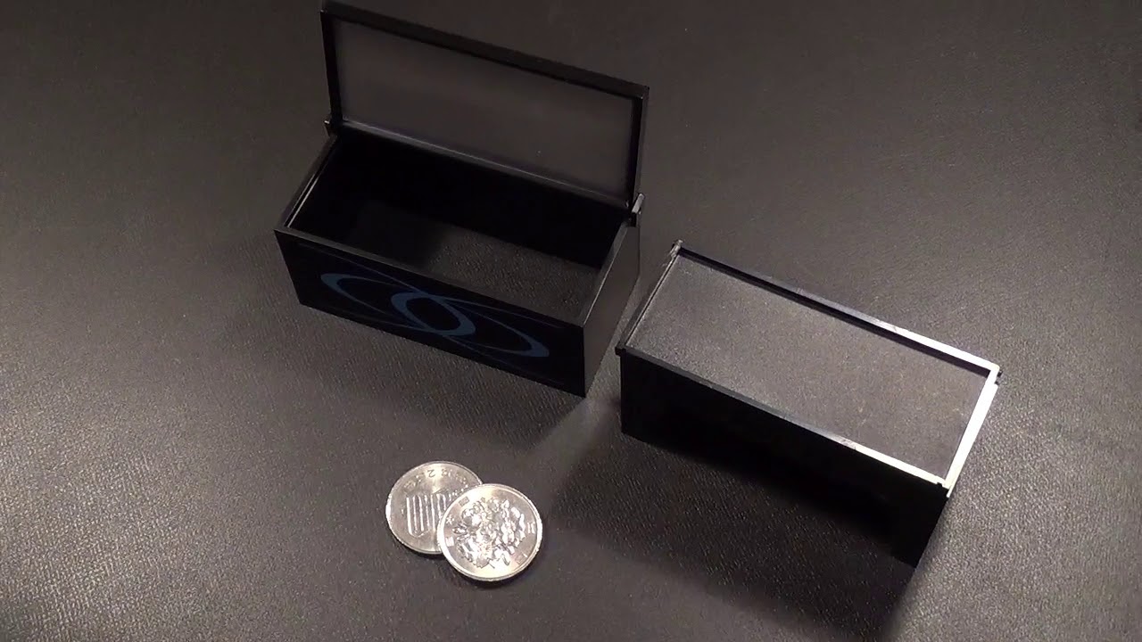 【テンヨー マジックグッズ】絶版 バーチャルコイン 2枚の100円硬貨が溶け合って一枚になる手品 驚き 面白 イリュージョン テーブルマジック
