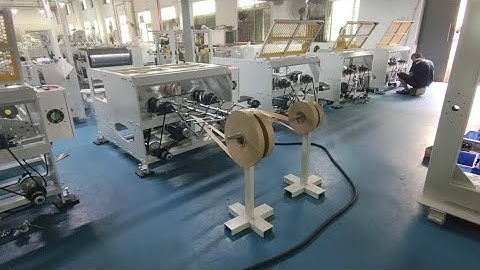 Double Station Twisted Paper Rope Machine /Handle Machine