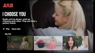 JINLIA: Ryujin & Lia always choose each other - compilation of JINLIA on My Bias segment on 5FLIX