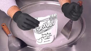 Skittles - Ice Cream Rolls | Candy ASMR