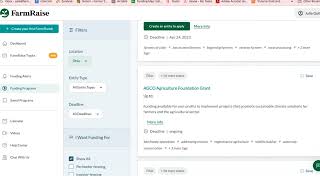 How To Access The Farmraise Funding Library
