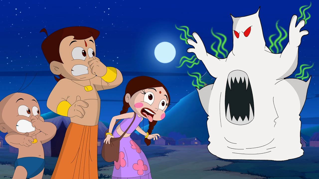  Chhota Bheem - Bhoot Bana Kalia |  Fun Kids Videos| Fun Cartoon for Kids
