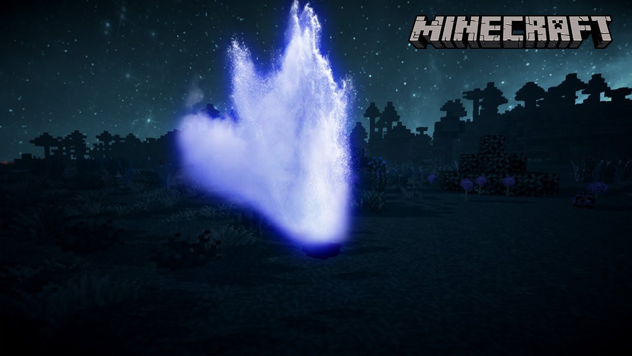 Настоящие гейзеры в Майнкрафт | Обзор мода Geyser