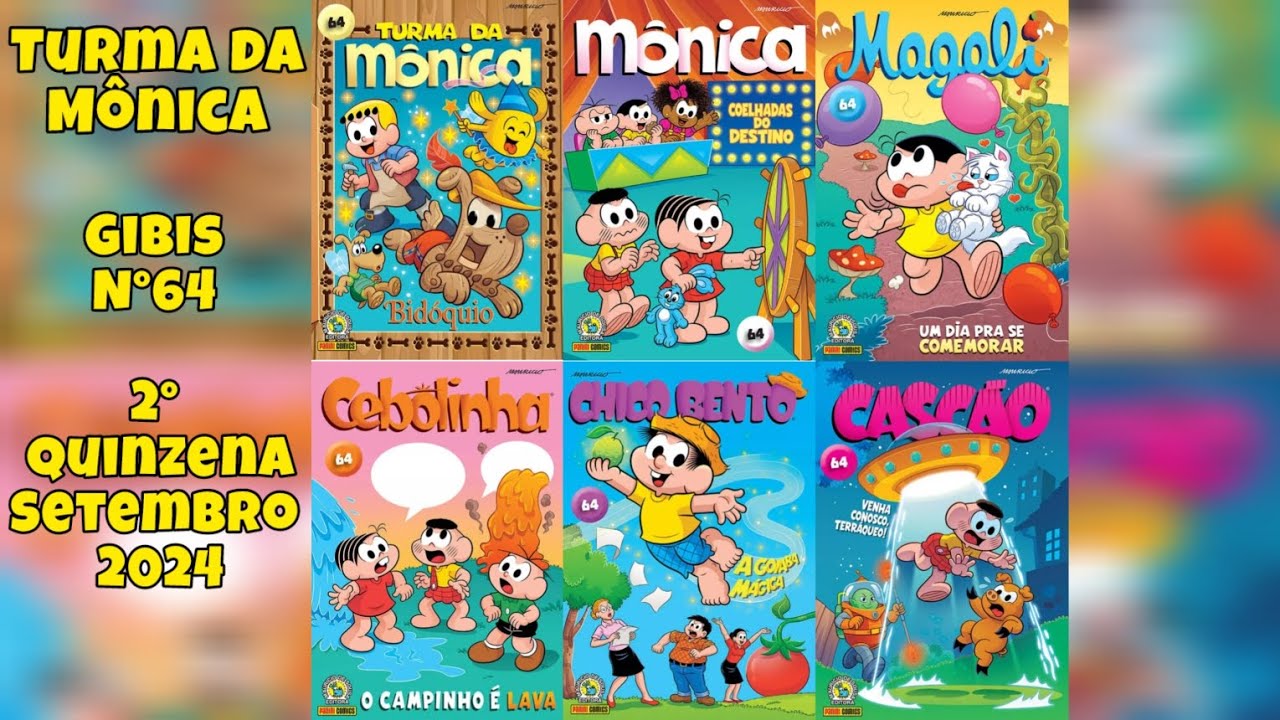 All Monica's Gang comic books #64 - 2nd half of September 2024