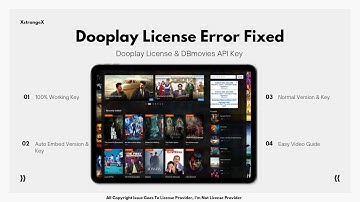 How To Fix Dooplay License Error | Dooplay Activation | Dooplay Auto Embed | XstrangeX |