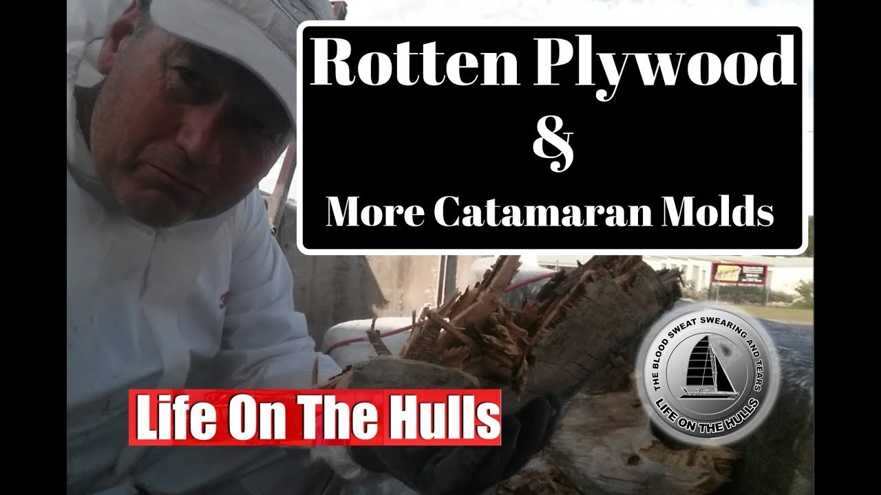 Ep002 Rotting Plywood and Internal Module Moulds - Catamaran Build