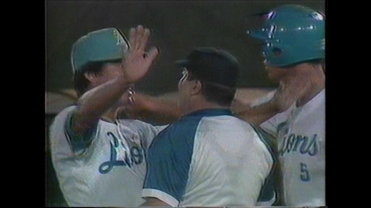 1989.8.13 プロ野球ハイライト「許してDon't mind」 - YouTube