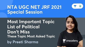 Most Important Topic List of Political Don