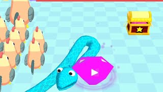 Snake Master 3D Gameplay - All Levels (Level 1-4) Mobile Game screenshot 3