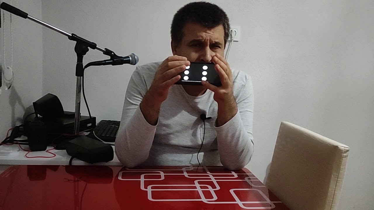 0'dan Braille klavye ve hiç bilmeyenler için Braille alfabe.