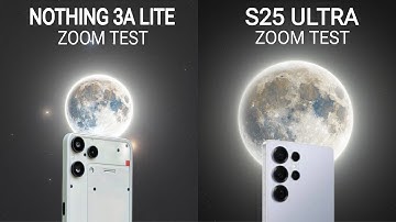 Nothing Phone 3A Lite Vs Samsung Galaxy S25 Ultra Live Zoom Test