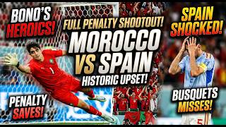 🔥 FULL PENALTY SHOOTOUT: Morocco vs Spain! Bono’s Heroics & Hakimi’s Ice-Cold Panenka! 🔥 FULL PENALTY SHOOTOUT: Morocco vs Spain! Bono’s Heroics & Hakimi’s Ice-Cold Panenka!